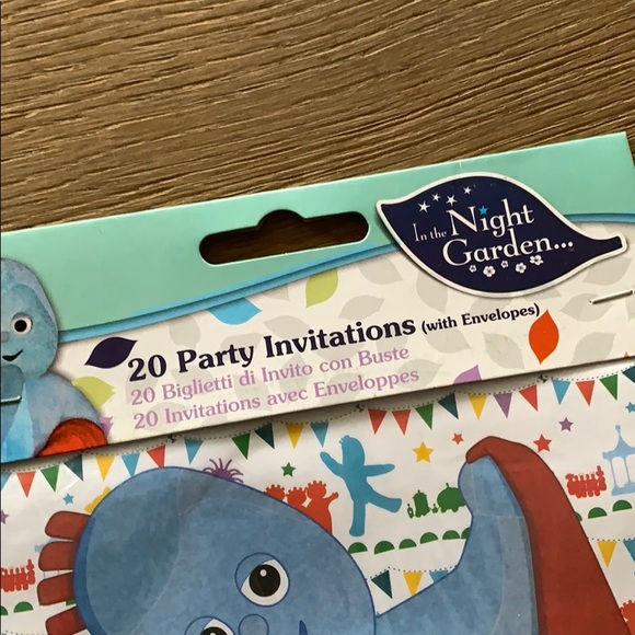 In the night garden party invitations - Picture 2 of 4